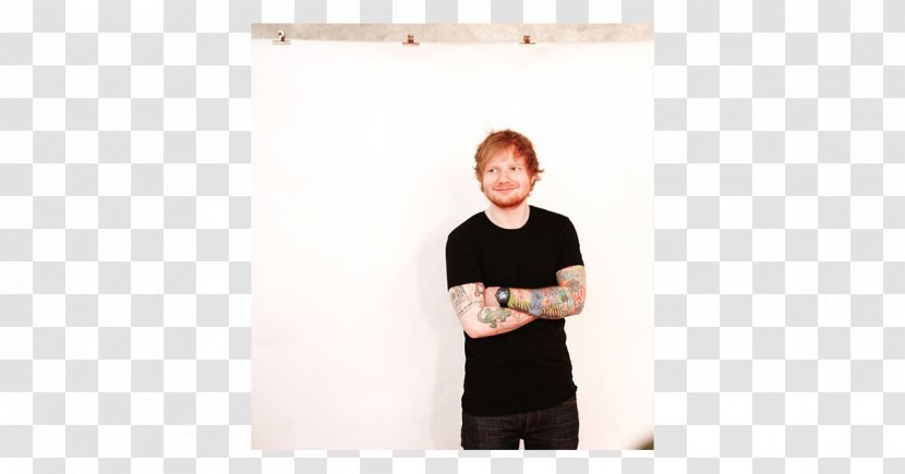T-shirt Shoulder Sleeve Outerwear - Ed Sheeran Transparent PNG