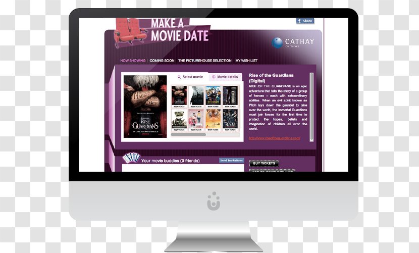 Display Device Multimedia Advertising Brand - Media - Cathay Cineplex Transparent PNG