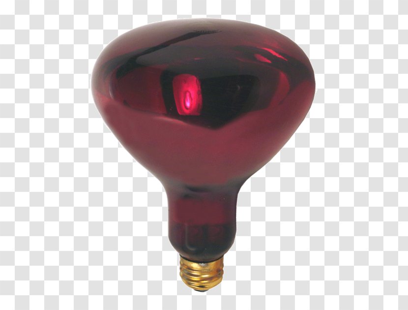 Incandescent Light Bulb - Red Transparent PNG