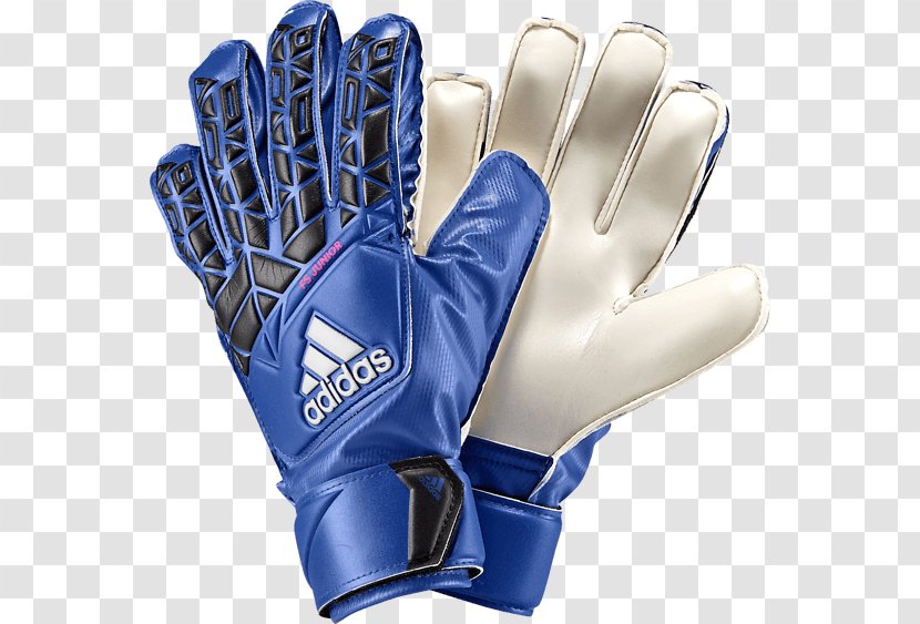 Guante De Guardameta Adidas Glove Goalkeeper Blue - Lacrosse Protective Gear Transparent PNG