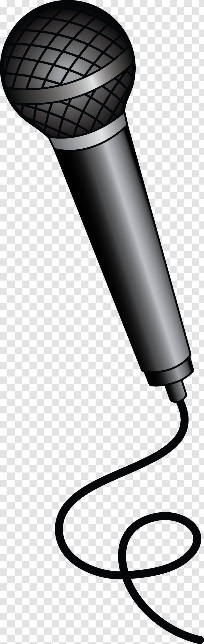 Microphone Coloring Book Drawing Clip Art - Flower - Whisk Transparent PNG