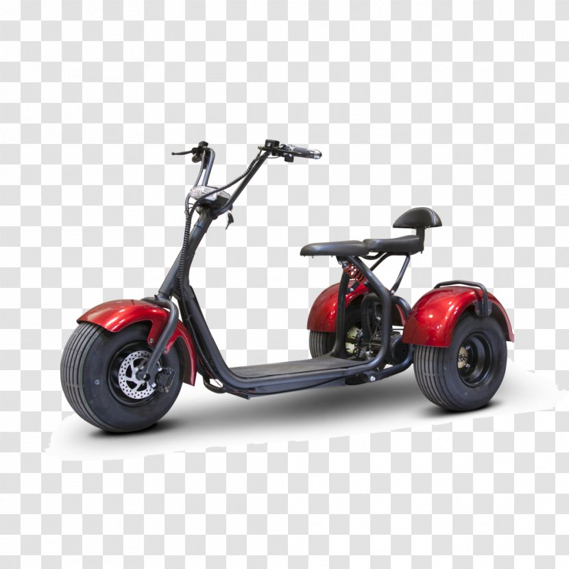 Electric Motorcycles And Scooters Vehicle Tricycle Mobility - Scooter Transparent PNG