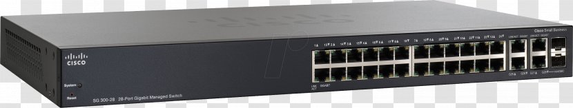 Gigabit Ethernet Network Switch Power Over Cisco Catalyst Systems - Computer Hardware Transparent PNG