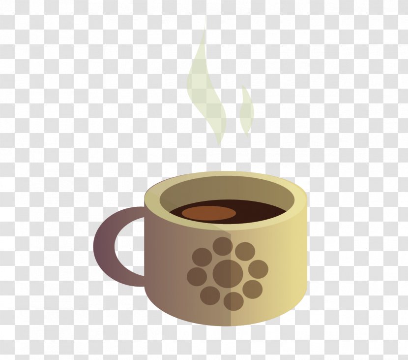 Coffee Cup - Painted Flat Transparent PNG