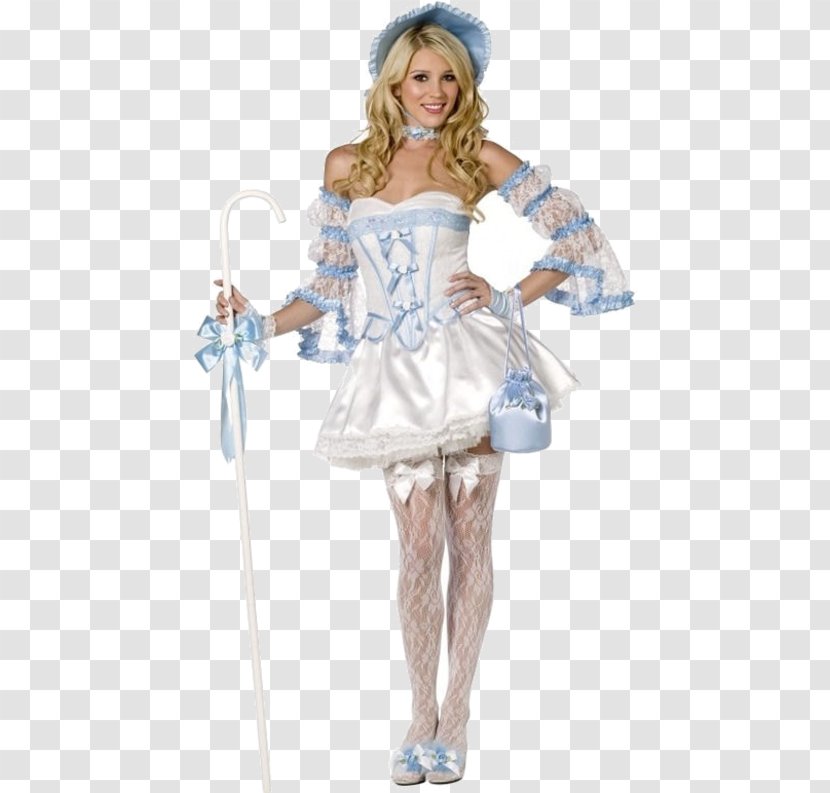 Halloween Costume Little Bo-Peep Disguise Dress Transparent PNG