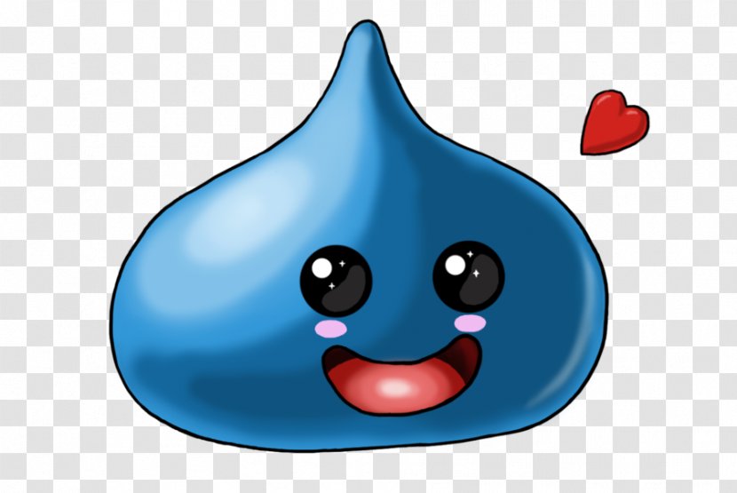 Drawing Slime Kavaii - Blue Transparent PNG