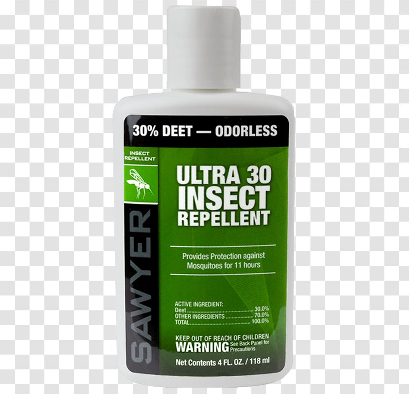 Lotion Mosquito Household Insect Repellents DEET Icaridin - Sawyer Products Transparent PNG