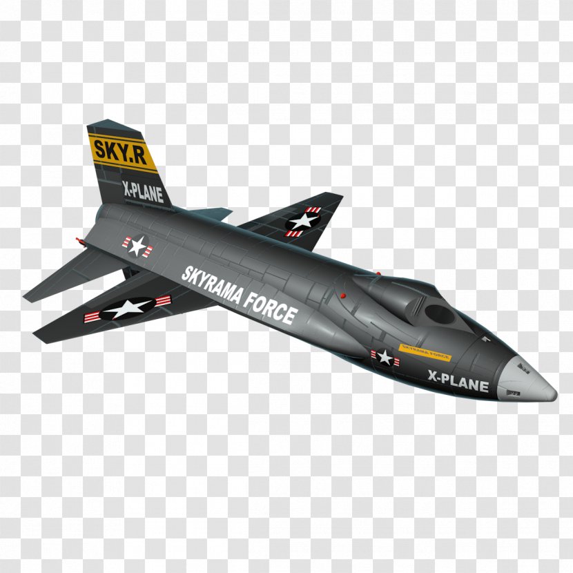 Fighter Aircraft Airplane Supersonic Rocket-powered - Powered Transparent PNG