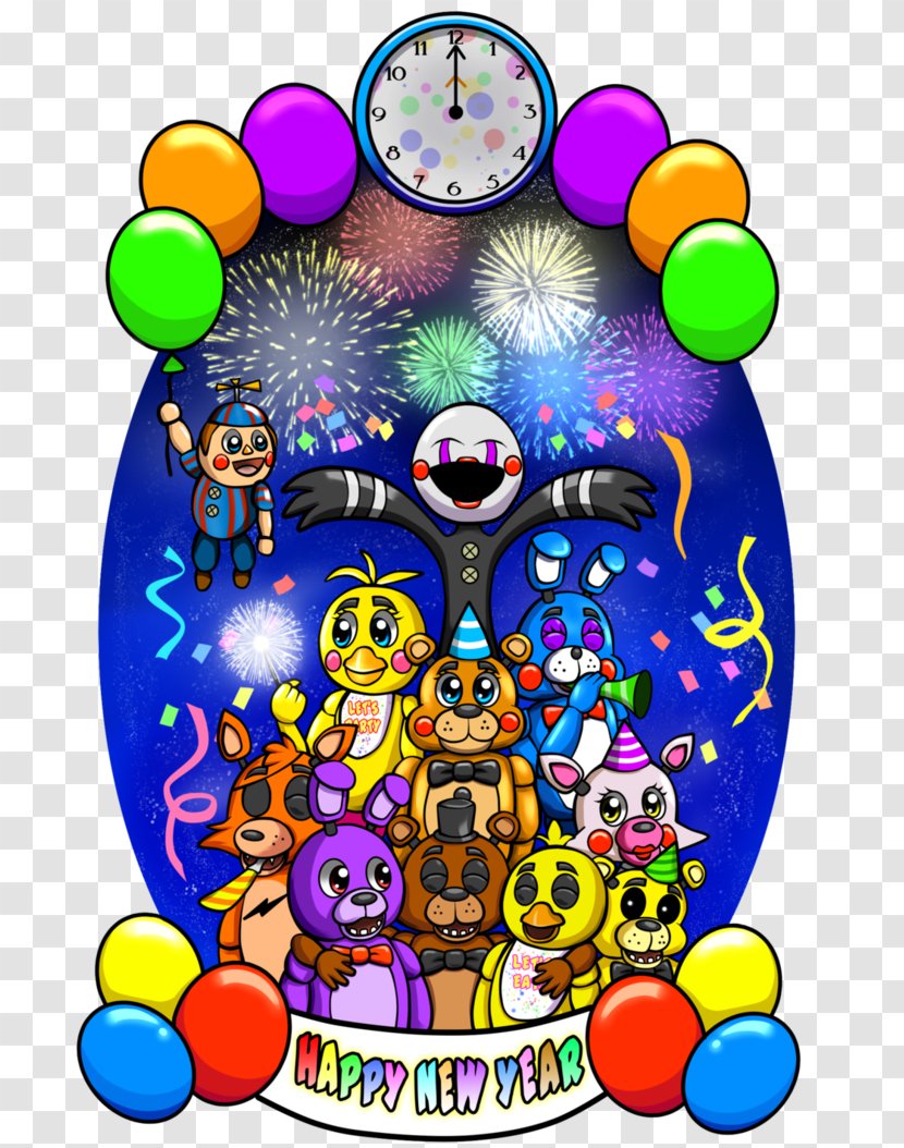 Five Nights At Freddy's 2 4 New Year Freddy's: The Silver Eyes - Freddy S - Happy Transparent PNG