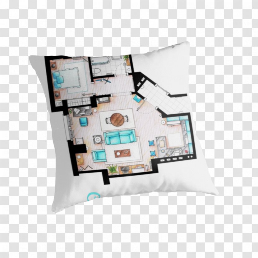Floor Plan Architecture House - Pillow - Design Transparent PNG