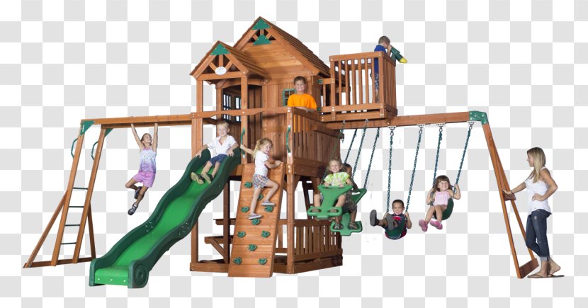 Outdoor Playset Backyard Discovery Skyfort II Swing Jungle Gym Child Transparent PNG
