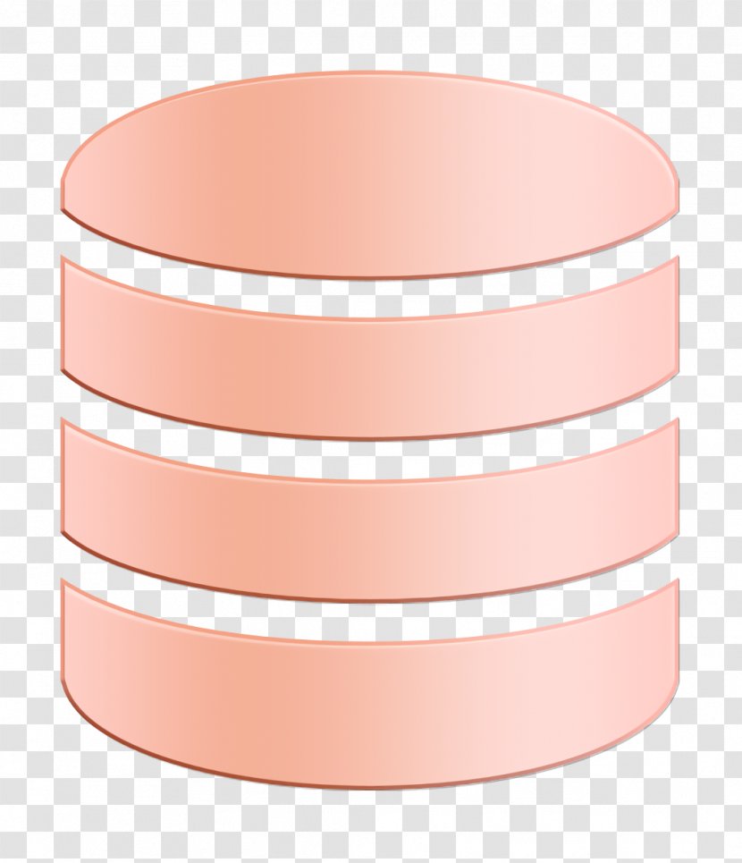 Database Icon Essential Compilation - Material Property - Fashion Accessory Beige Transparent PNG