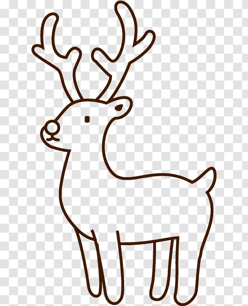 Reindeer Christmas - Horn - Tail Transparent PNG