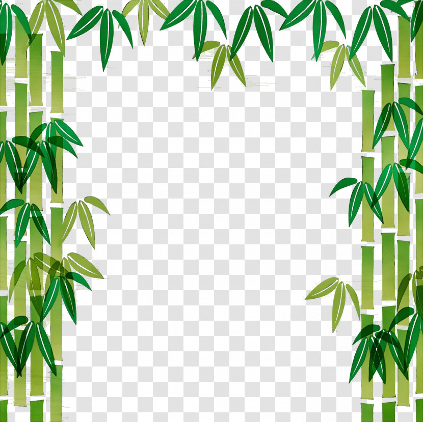 Font Line Bamboo Meter Transparent PNG