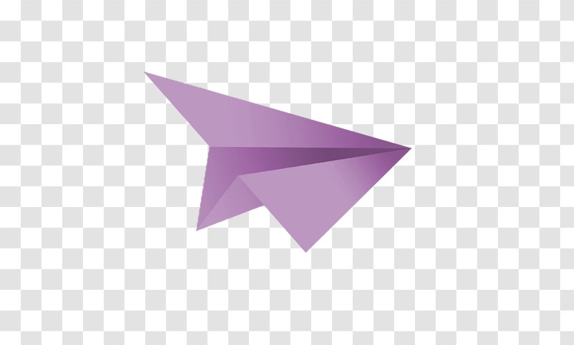 Line Triangle - Violet Transparent PNG