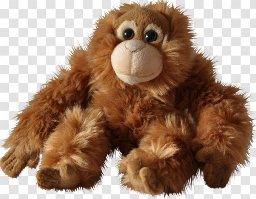 Stuffed Animals & Cuddly Toys Monkey Clip Art - Organism - Toy Transparent PNG