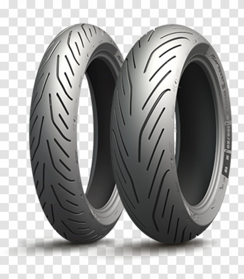 Scooter Michelin Motorcycle Tires - Wheel - Tyre Transparent PNG