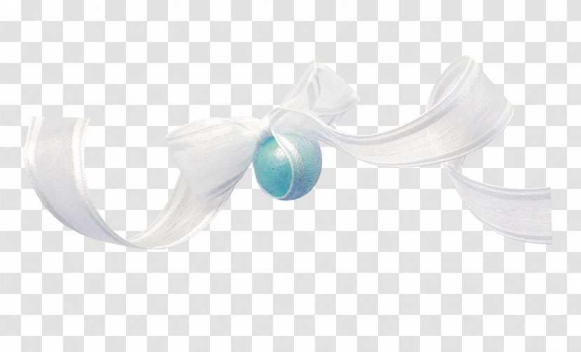 Plastic Body Jewellery Turquoise - White - Love Pillow Transparent PNG