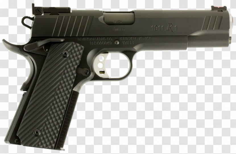 Springfield Armory M1911 Pistol .45 ACP Firearm Automatic Colt - Blowback - Handgun Transparent PNG