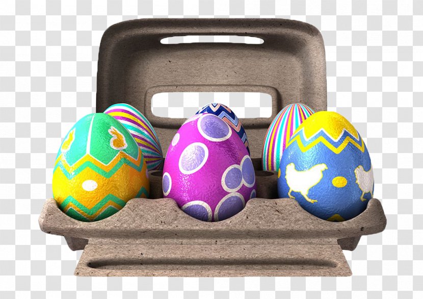 Easter Egg Christmas Carton - Box Transparent PNG