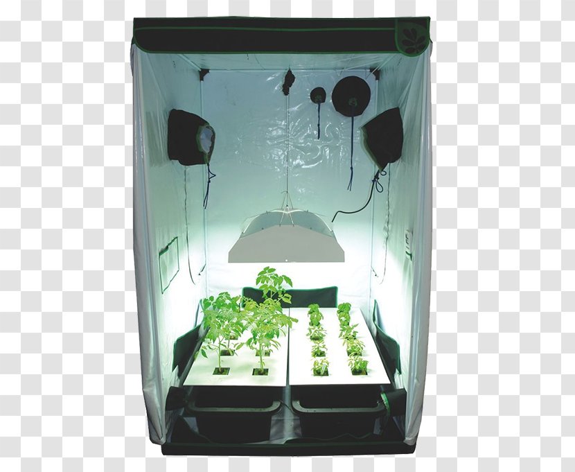 Hydroponics Grow Box Growroom Tent Nutrient - Greenhouse - Hydroponic Transparent PNG