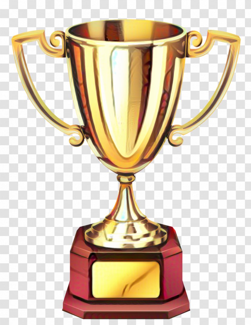 Cartoon Gold Medal - Award - Chalice Drinkware Transparent PNG