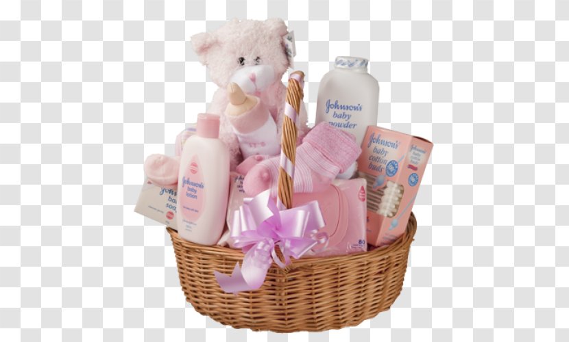 Food Gift Baskets Hamper Infant Johnson's Baby Girl Basket - Powder Transparent PNG
