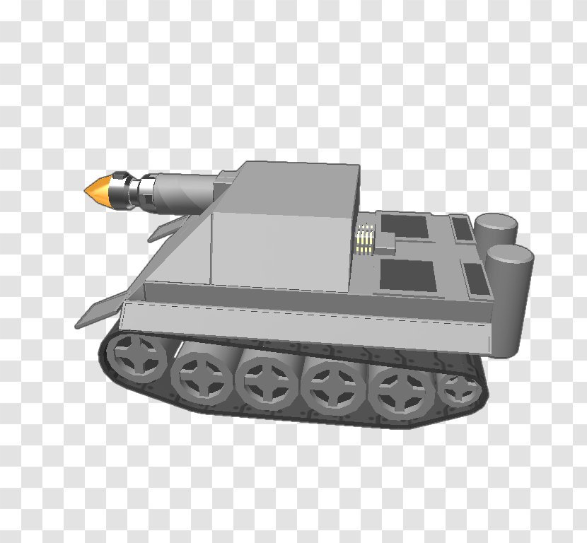 Blocksworld Vehicle ACT Engine Tank - Tiger 1 Initial Production Transparent PNG