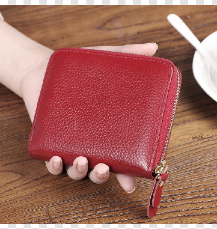 Wallet Coin Purse Handbag Zipper Online Shopping - Cowhide Transparent PNG