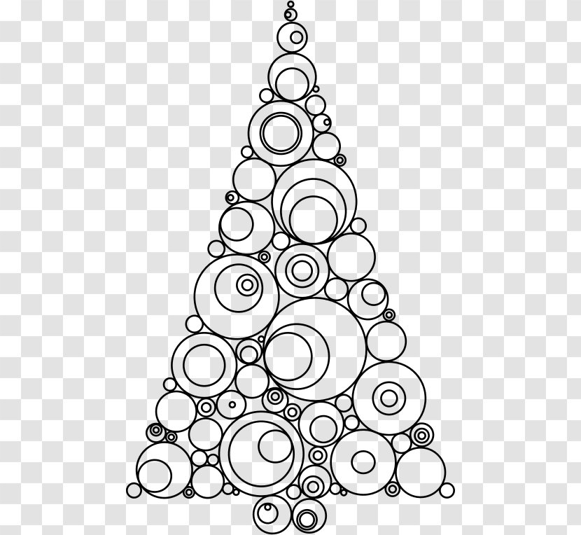 Christmas Tree Drawing Ornament Clip Art - Decoration Transparent PNG