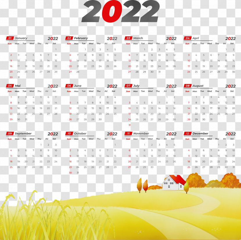 Calendar System Font Meter Transparent PNG