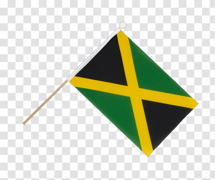 Flag Of Jamaica Clip Art - Triangle Transparent PNG