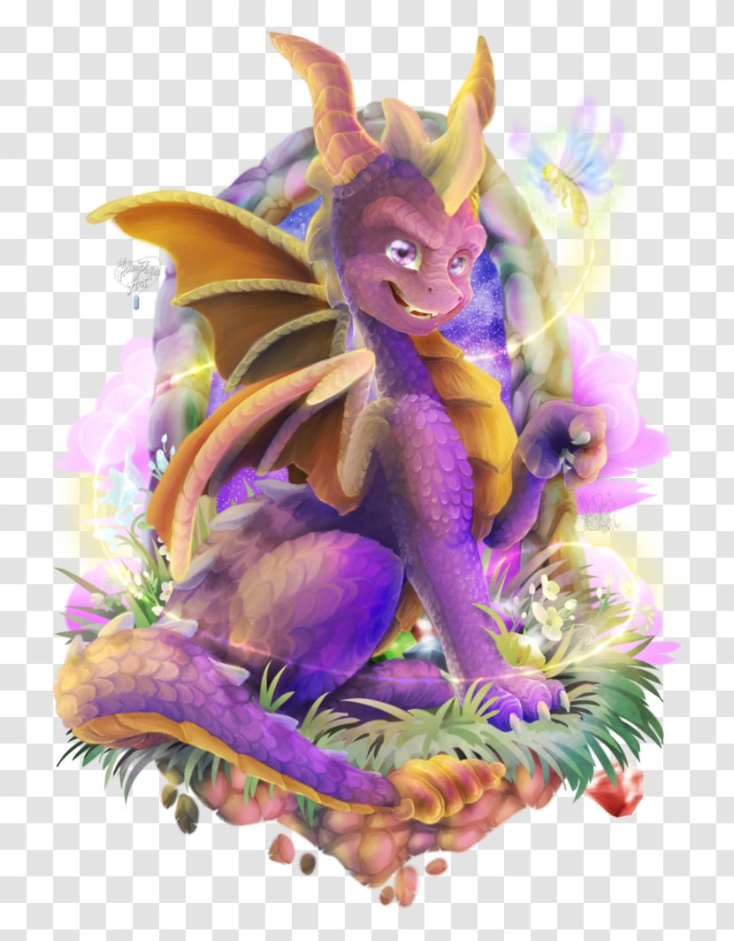 Spyro Reignited Trilogy DeviantArt Remaster PlayStation 4 - Nintendo Switch - Real Grass Transparent PNG