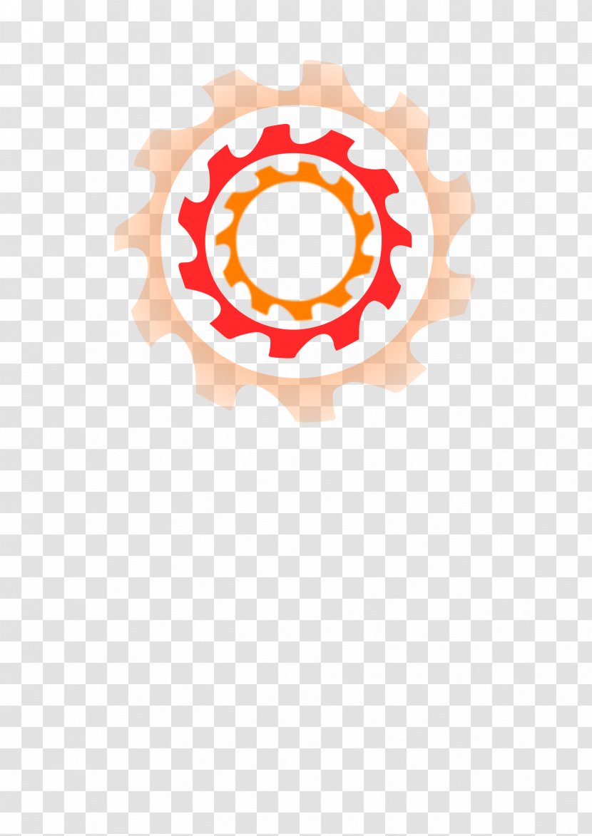 Gear Clip Art - Orange - Wheel Transparent PNG