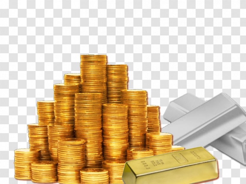 Gold Coin Money Stock Photography - Saving Transparent PNG