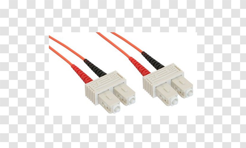 Multi-mode Optical Fiber Electrical Cable Optic Patch Cord - Electronic Component Transparent PNG