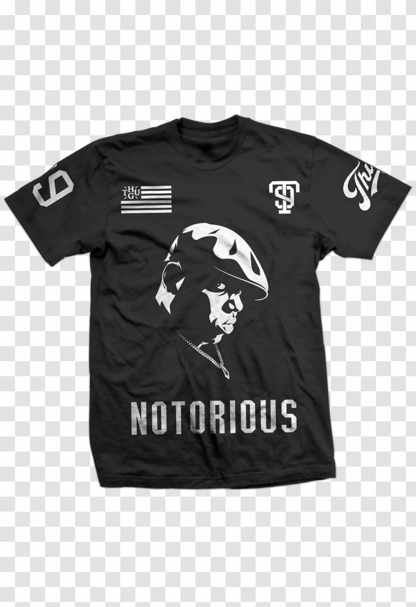 T-shirt Bullet Club Clothing Sleeve - Top - Notorious Transparent PNG