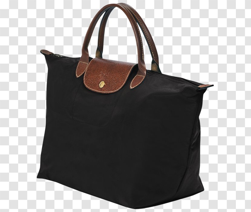 Longchamp Handbag Pliage Tote Bag - Leather Transparent PNG