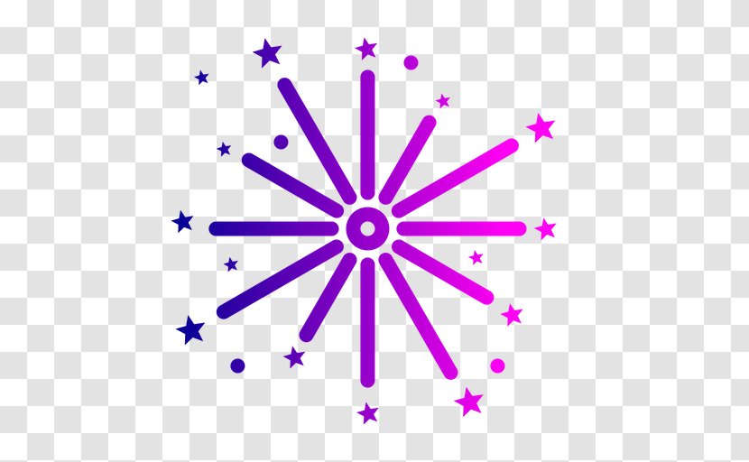 Party Icon - Logo - Magenta Transparent PNG