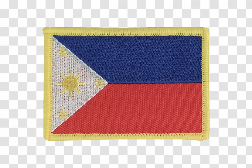 Flag Of The Philippines Fahne Patch Transparent PNG