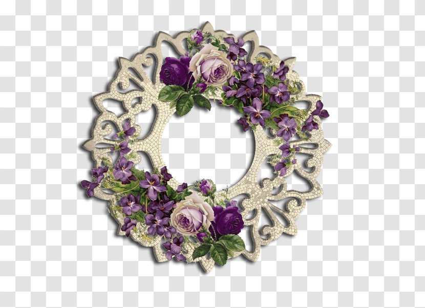 Picture Frames Floral Design Cut Flowers Wreath - Porto Amazonas Transparent PNG