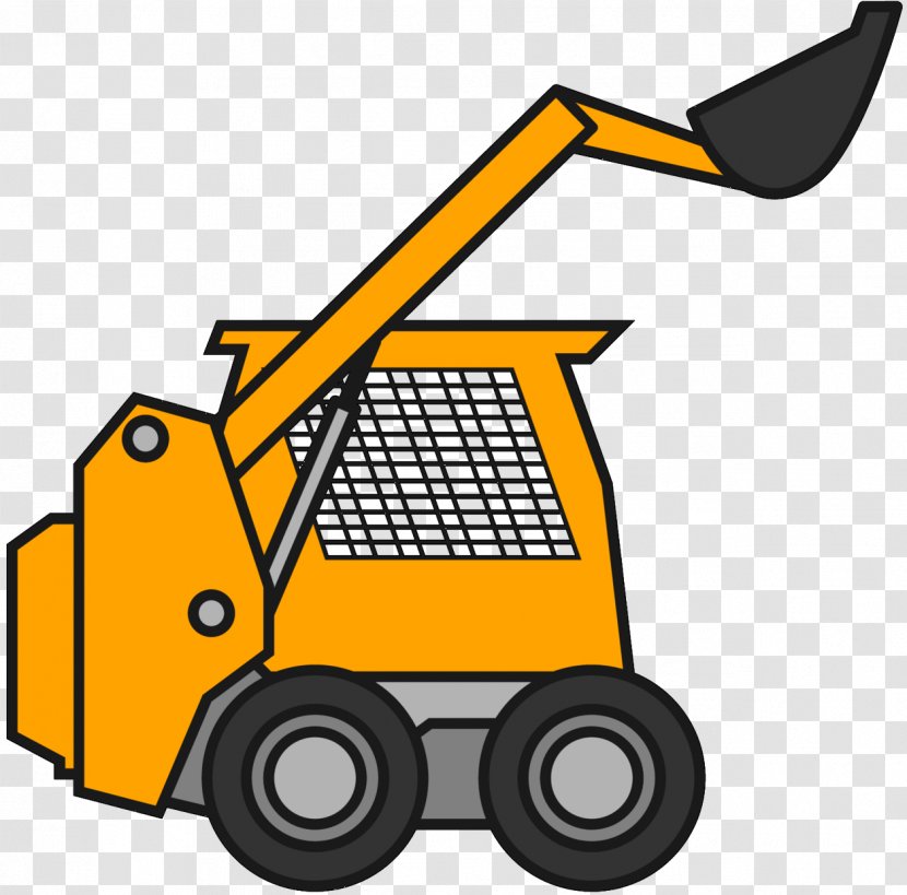 Vector Graphics Skid-steer Loader Machine Design - Mode Of Transport Transparent PNG