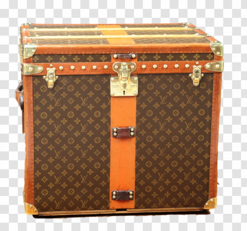 Trunk Louis Vuitton Handbag Shoe - Furniture - Bag Transparent PNG