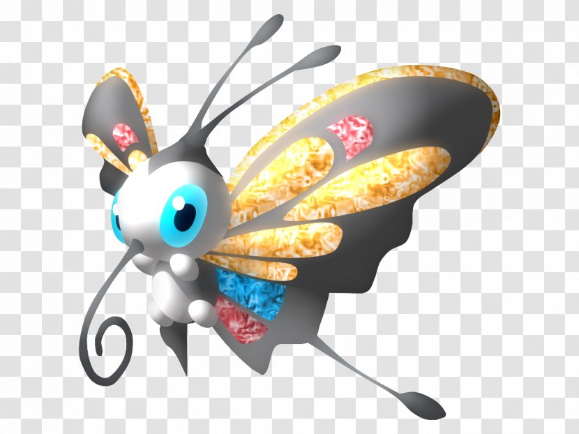 Butterfly Beautifly Art Pokémon - Invertebrate Transparent PNG