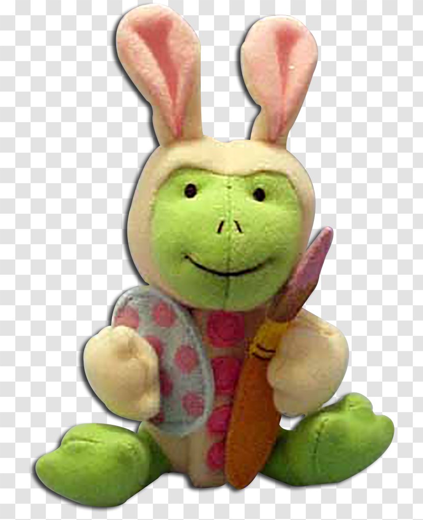 Stuffed Animals & Cuddly Toys Easter Bunny Gund Rabbit - Watercolor - Toy Transparent PNG