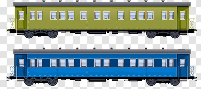 Train Passenger Car Rail Transport Steam Locomotive - Cabin Transparent PNG