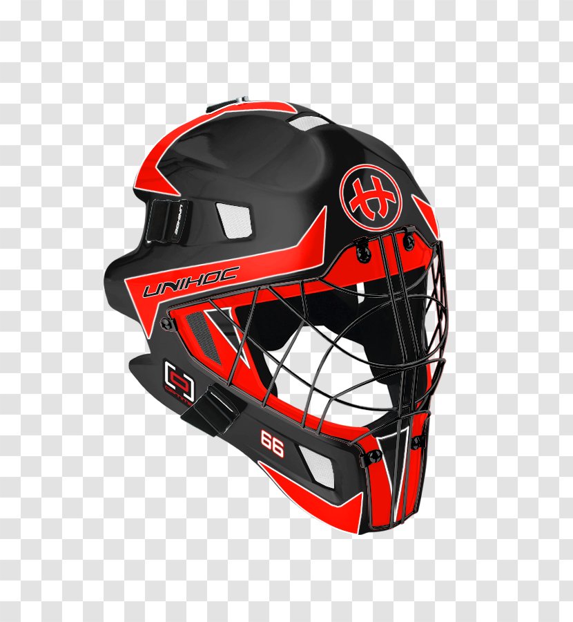 TKKF Jadberg Pionier Tychy Floorball Goaltender Mask Goalkeeper - Helmet - Wear A Transparent PNG