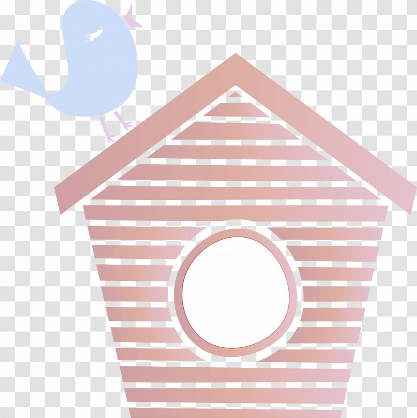Pink Birdhouse Birdhouse Transparent PNG