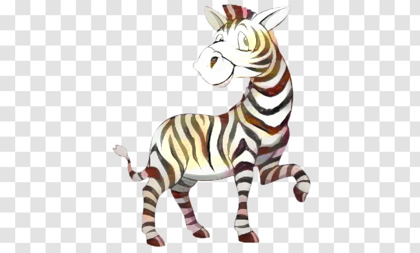 Zebra Cartoon - Toy Snout Transparent PNG