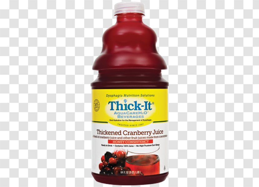 Nectar Cranberry Juice Apple Thickened Fluids - Water Transparent PNG